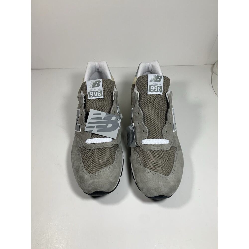 New Balance 996 Made in USA Grey Silver Mens Multi Size U996GR Box With No Lid